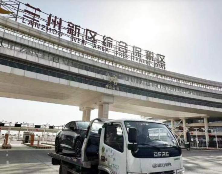 兰州首单二手车通关出口阿塞拜疆实现“零的突破”