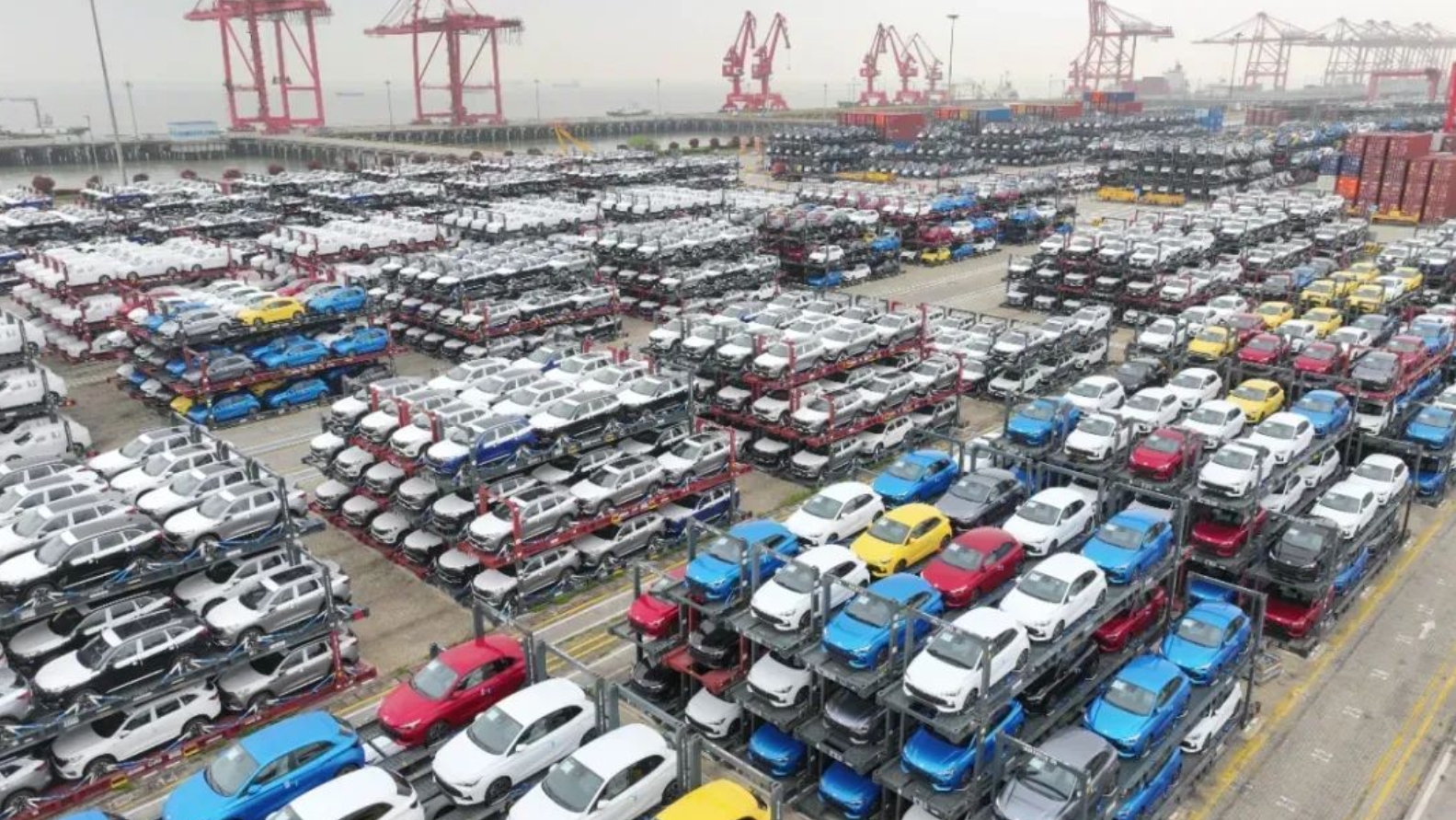 2024上半年江苏二手车出口超3500台 销往40个国家和地区